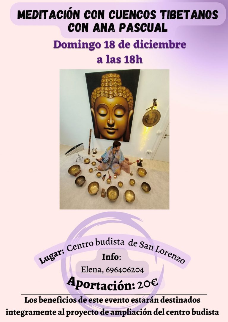 Meditación con cuencos tibetanos